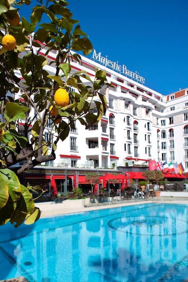 Hôtel Barrière Le Majestic à Cannes — chauffeur privé Transfer by Cab